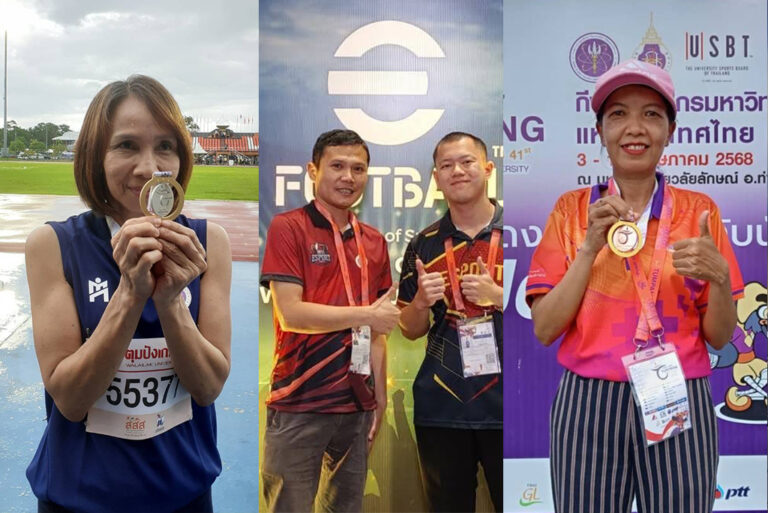 เจ้าภาพมาแล้ว! ทัพนักกีฬาม.วลัยลักษณ์ ประเดิมคว้า 3 เหรียญแรก “ตุมปังเกมส์”